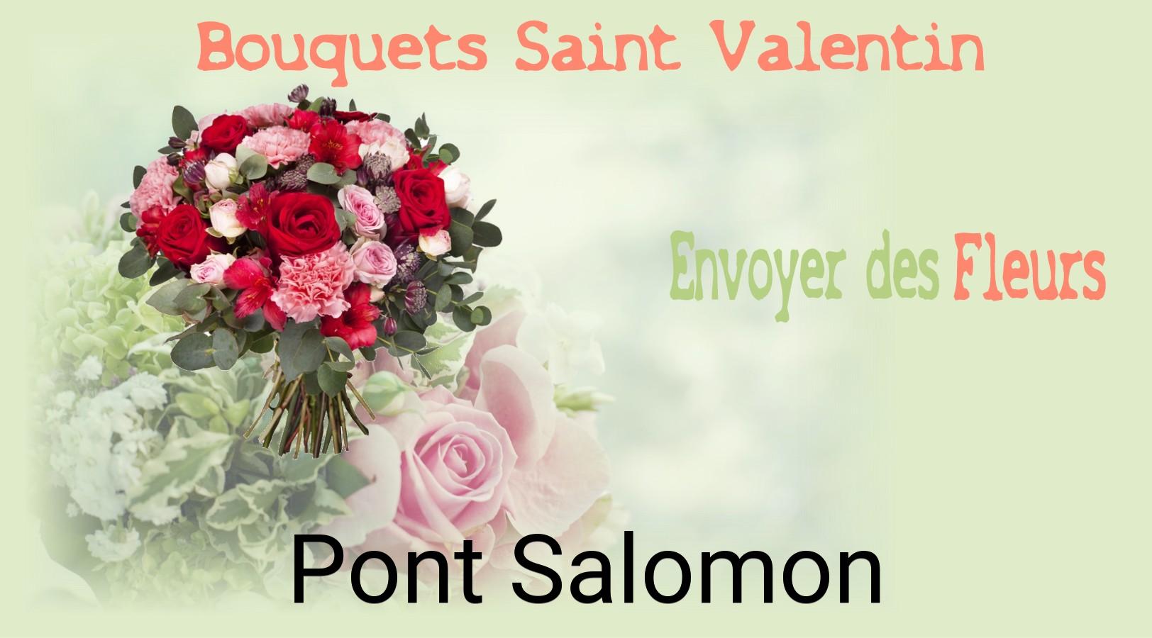 Roses de Saint-Valentin livrées à Pont-Salomon